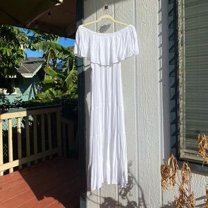 Off the shoulder summer dress